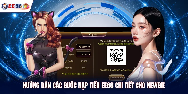 Hướng dẫn các bước nạp tiền EE88 chi tiết cho newbie